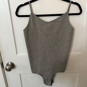Free People intimately Grey bodysuit size M/L